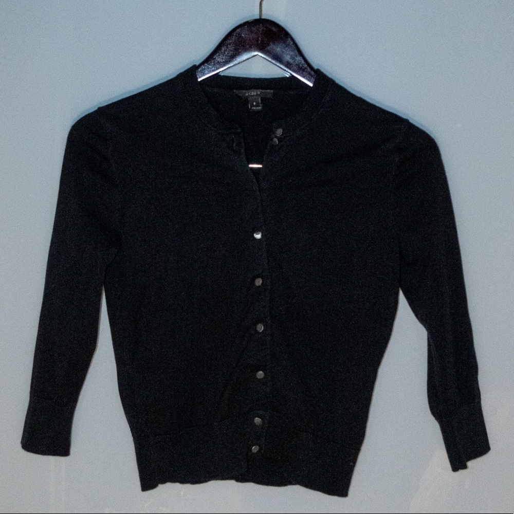 J.Crew Black Cardigan